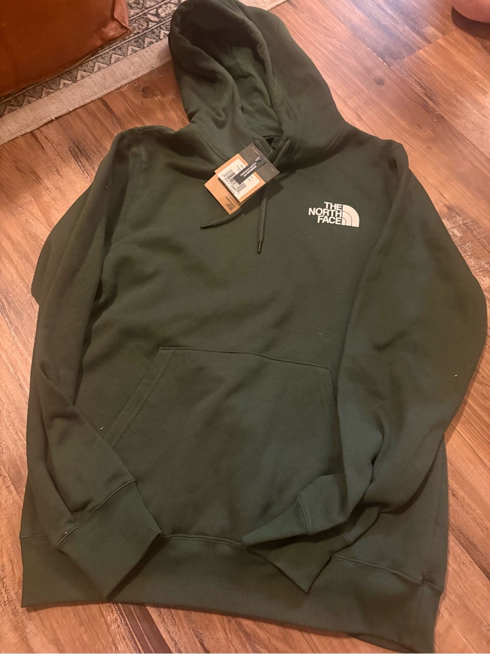 The North Face Olive Green Pullover Hoodie